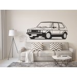 643 - Dekorace-stěny Samolepicí tapety - Golf R32 - 40 x 100 cm – Zboží Dáma