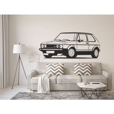 643 - Dekorace-stěny Samolepicí tapety - Golf R32 - 40 x 100 cm – Zboží Dáma