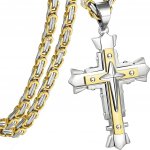 Izmael Řetízek s křížem KP38729 – Zboží Dáma