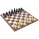SMG Klasické dřevěné šachy modré