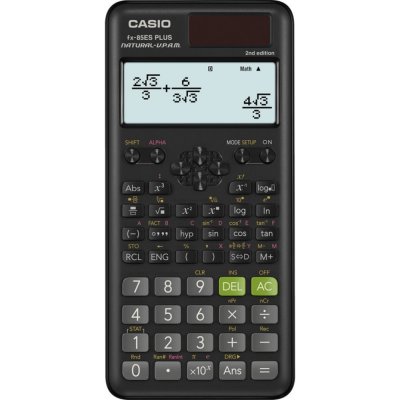 Casio FX 85 ES Plus 2E Školní vědecká kalkulačka 45015273 – Zboží Mobilmania