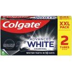 Colgate Advanced White Charcoal 2 x 75 ml – Zboží Mobilmania