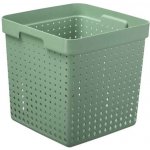 Seoul Plastový košík 6026 30 x 30 x 30 cm zelená – Hledejceny.cz