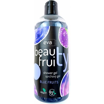 Eva Natura Beauty Fruity Blue Fruits sprchový gel s vůní modrého ovoce 400 ml – Zboží Mobilmania