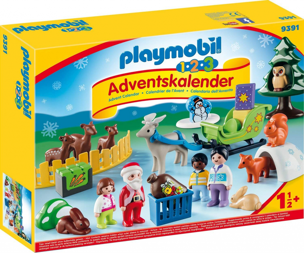 Playmobil 9391 Adventní kalendář Vánoce v lese
