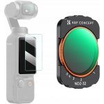 Kf ND šedý nastavitelný ND2-ND32 pro DJI Osmo Pocket 3 HD MC Nano X K&F - KF01.2544 – Zboží Živě