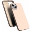 Pouzdro a kryt na mobilní telefon Apple Mercury Silicone Pink iPhone 15 PLUS - Sand