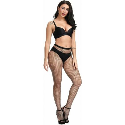 Fashion Fishnet Síťované punčocháče - středně velká oka – Zboží Mobilmania