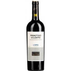 Cantolio Primitivo Salento L’opis IGP 2021 13,5% 0,75 l (holá láhev)