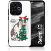 Pouzdro a kryt na mobilní telefon Xiaomi PROTEMIO 91017 MY ART Kryt s vánočním designem Xiaomi Redmi 13 MERRY CHRISTMAS (074)