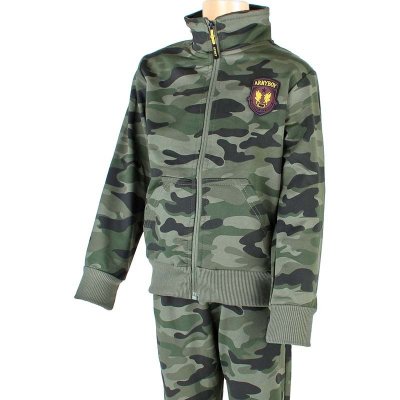 Maskáčová souprava dětská zelená – Sleviste.cz