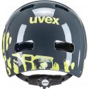 Uvex Kid 3 dirtbike grey-Lime 2022