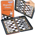 Woopie IQ magnetické cestovní šachy a dáma 2v1 – Zboží Živě