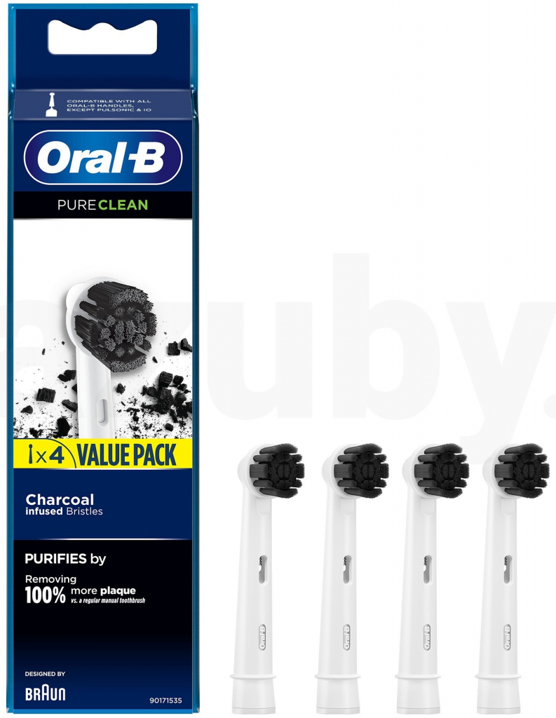 Oral-B PureClean Charcoal 4 ks