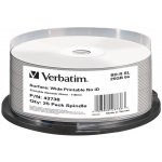 Verbatim BD-R 25GB 6x, prinatble, spindle, 25ks (43738) – Hledejceny.cz