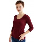 Jožánek kojicí tričko Kateřina 3/4 rukáv vínové – Zboží Dáma