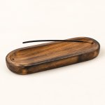 Mani Bhadra Dřevěný stojan na 2 vonné tyčinky 28 × 10 × 3 cm – Hledejceny.cz