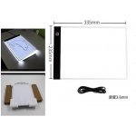 KIK KX6217 Svítící LED deska na obkreslování A4 – Zboží Mobilmania