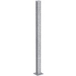 Nosný plotový sloupek 10x10 cm s patkou - výška 200 cm ✔ Malé držáky plotových polí 4 ks – Zbozi.Blesk.cz