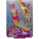 Panenky Barbie Barbie Duhová Mořská panna mulatka