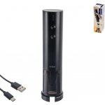 Vývrtka UH/nerez elektr. USB akumulátorová s LED osv. – Hledejceny.cz