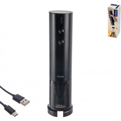 Vývrtka UH/nerez elektr. USB akumulátorová s LED osv. – Hledejceny.cz