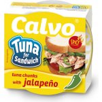 Calvo Tuňák s chilli paprikami Jalapeno ve slunečnicovém oleji 142 g – Sleviste.cz