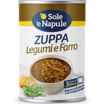 O Sole e Napule Luštěninová polévka se špaldou 400g