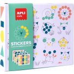 APLI kids Kreatívna sada s geometrickými nálepkami Zvieratá – Hledejceny.cz