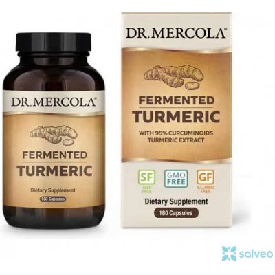 Dr.Mercola Fermentovaná BIO Kurkuma 180 kapslí – Hledejceny.cz