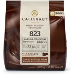 Callebaut 823 mléčná čokoláda 33,6% 400 g – Zboží Dáma