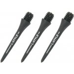 karbonové L-Style Hard Lip Points Carbon černé 25mm, závit 2BA, 6ks – Zboží Mobilmania