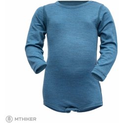 DĚTSKÉ MERINO BODY DEVOLD BREEZE MODRÁ