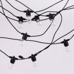 ECO LIGHT Solární zahradní girlanda LED 10 m + 10x žárovka EC20088 – Hledejceny.cz