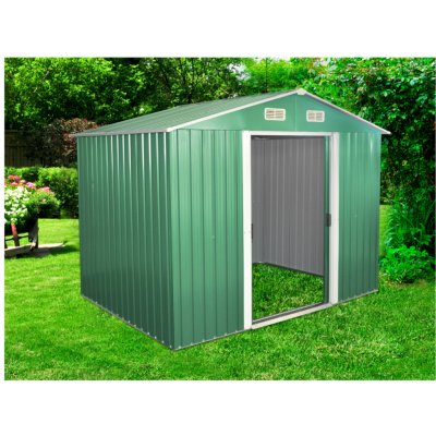 Nohel Garden STANLEY III 7,2m2 3 x 2,4 x 1, cm zahradní pozinkovaný zelený – Hledejceny.cz