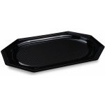 Podnos rPET oválný černý 45 x 30,2 cm 74945 – Hledejceny.cz