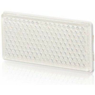 Carvin Odrazka hranatá samolepící 105x48mm bílá – Hledejceny.cz