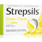 STREPSILS CITRON BEZ CUKRU ORM 0,6MG/1,2MG PAS 24 – Zboží Mobilmania