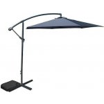 STREND Slunečník DEMI, šedý, 300 cm, 42 mm, PE 180 g ST802298 – Hledejceny.cz