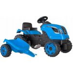 Smoby Šlapací traktor Farmer XL modrý s vozíkem – Zboží Dáma