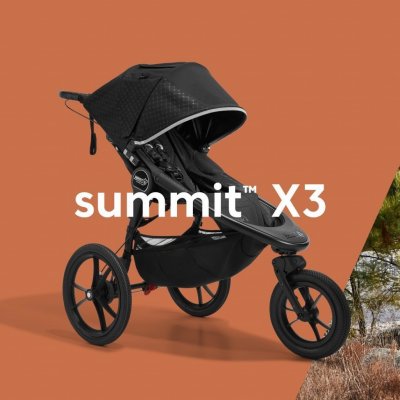 Baby Jogger SUMMIT X3 Midnight Black 2021 + MADLO