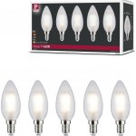 Paulmann Filament 230V LED svíčka E14 5x4,8W 2700K mat 290.95 – Hledejceny.cz