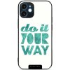 Pouzdro a kryt na mobilní telefon Apple Mobiwear Glossy - Apple iPhone 12 - G080G Do it your way