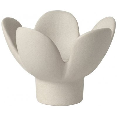 räder Kameninový svícen Flower Beige, béžová barva, keramika – Hledejceny.cz