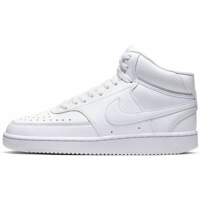 Nike Wmns Court Vision Mid white/white/white bílá – Zboží Dáma