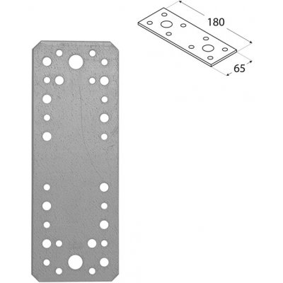 DOMAX LP5 4475 Spojka plochá 180x65 – HobbyKompas.cz