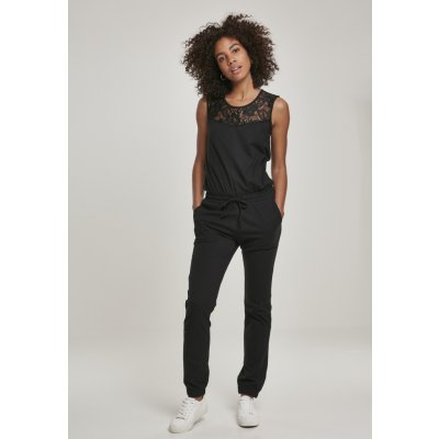 Ladies Lace Block Jumpsuit Urban Classics black – Zboží Mobilmania