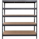 Manutan Expert Rapid 3 180 x 90 x 45 cm 5 polic antracit – Zboží Dáma