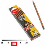 Maped Black´ Peps HB s pryží 12 ks – Zbozi.Blesk.cz