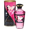 Shunga Aphrodisiac Warming Oil Raspberry Feeling 100 ml Třešeň